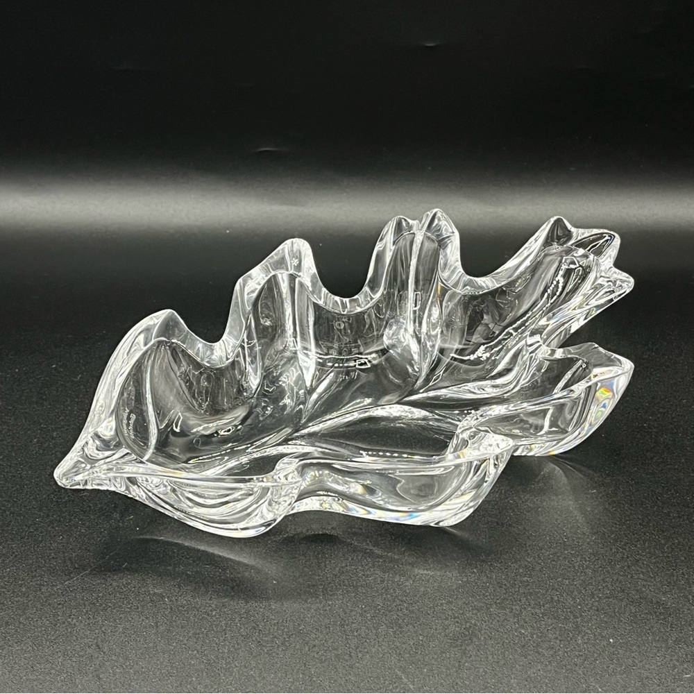 Marquis Waterford Crystal Oak Leaf Dish - Picture 10 of 15